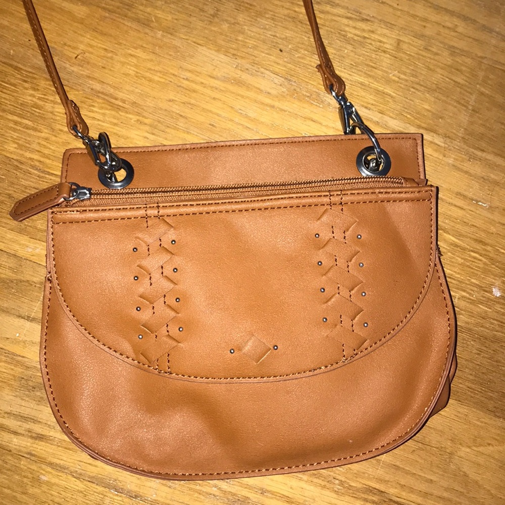 Brown satchel